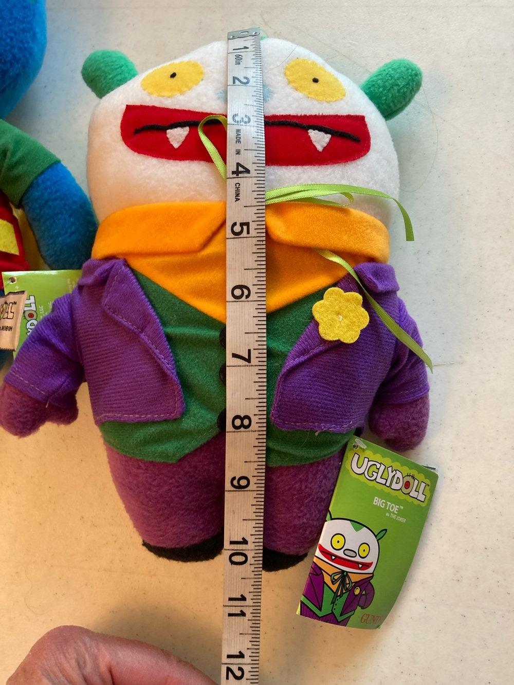 Ugly Doll Superhero Collection: Batman, Robin, Joker Plush - Picture 10 of 10